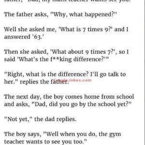 THIS BOY JUST GOT EXPELLED FROM SCHOOL. BUT WHEN HIS DAD ASKED WHY, HE TOLD HIM THIS