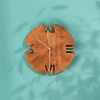 Making a minimalist wooden clock