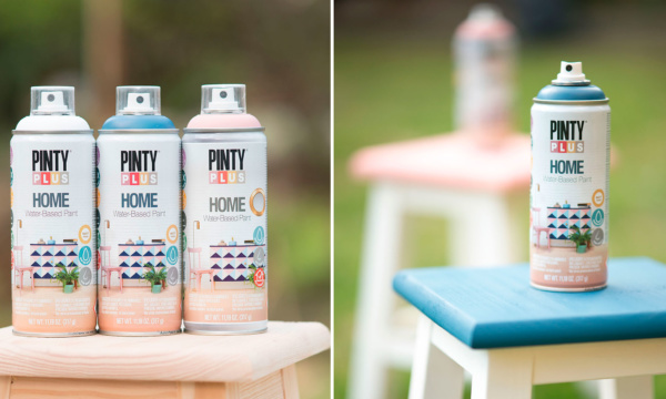 The Best Way to Spray Paint Wooden Stools